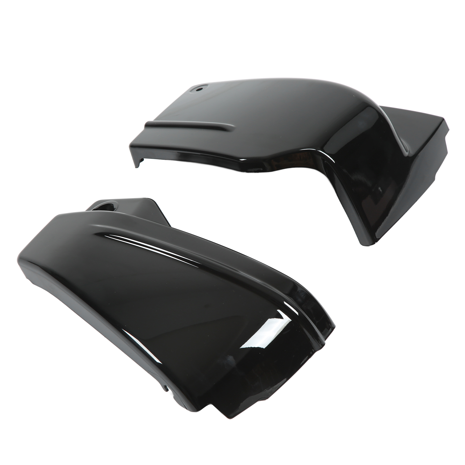 Seitliche Batterieabdeckung Für Motorrad Vstar 650 Dragstar Xvs650 Xvs650a, Schwarz, Paar Verkleidungsschutz, Kompatibel Mit Allen Baujahren