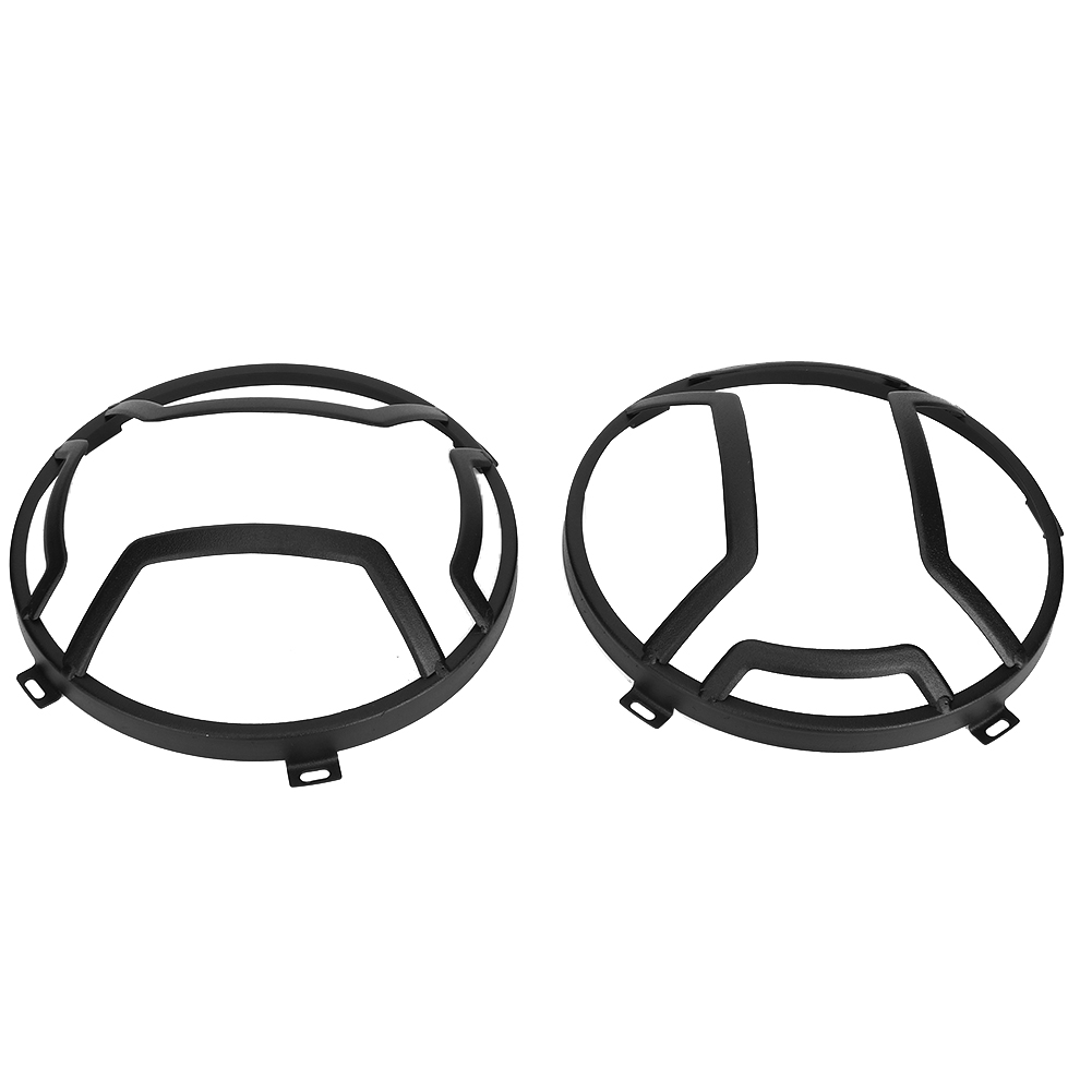 Nebelscheinwerferabdeckung Für Jeep Wrangler Jk & Unlimited (2007–2017), Stoßstangenverkleidung, 2-teiliges Set, Schwarz, Direkter Ersatz