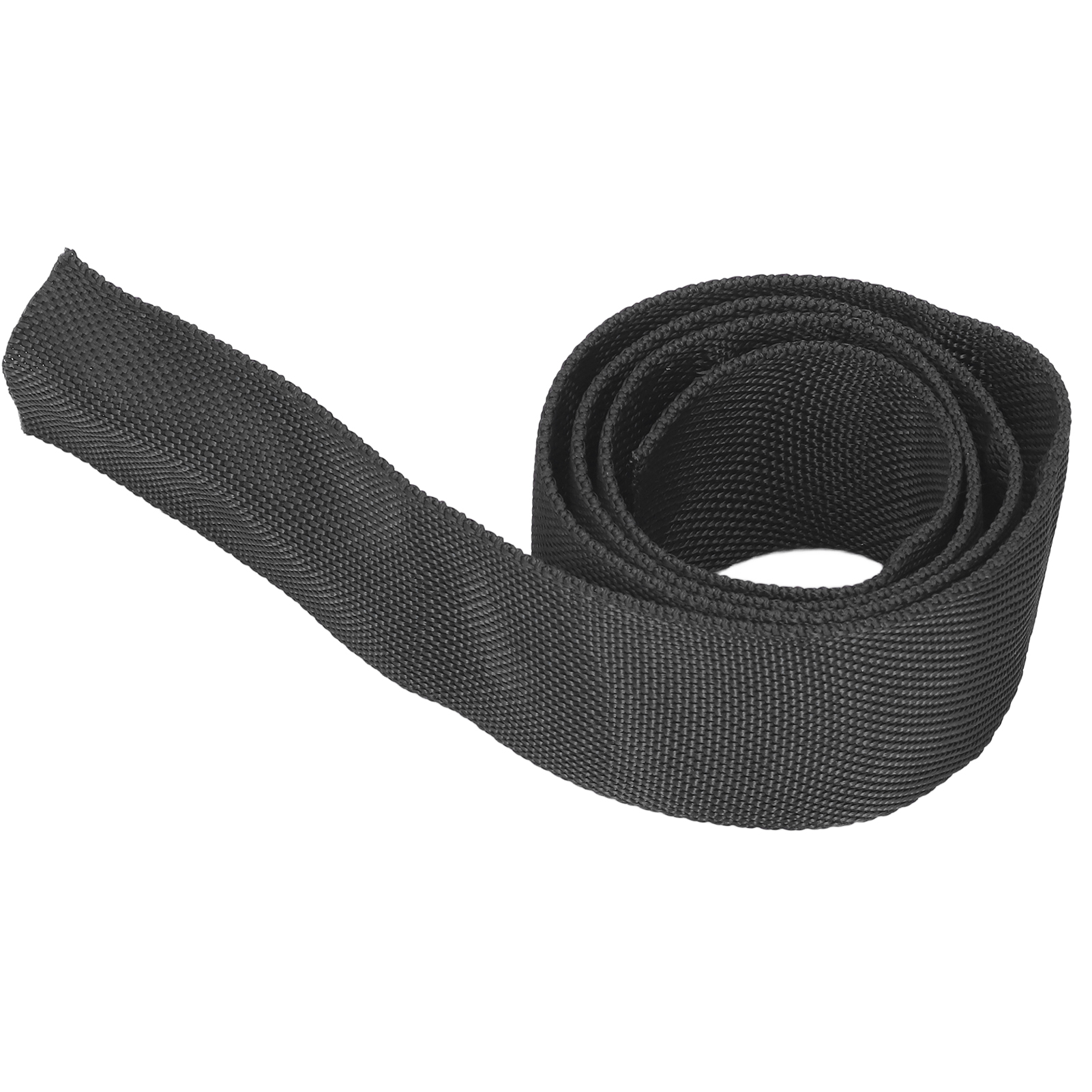 Schutzhülle Aus Polyester Für Seilwindenseil, Schwarz, Universell, Kompatibel Mit 5 Cm/1,97 Zoll Breite