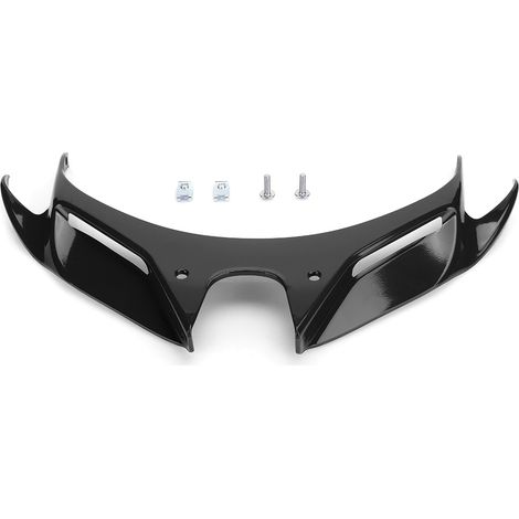 Aerodynamische Frontverkleidung Mit Windschutzscheibenabdeckung, Passend Für Kawasaki Ninja 250/400 (2018–2020), Schwarz