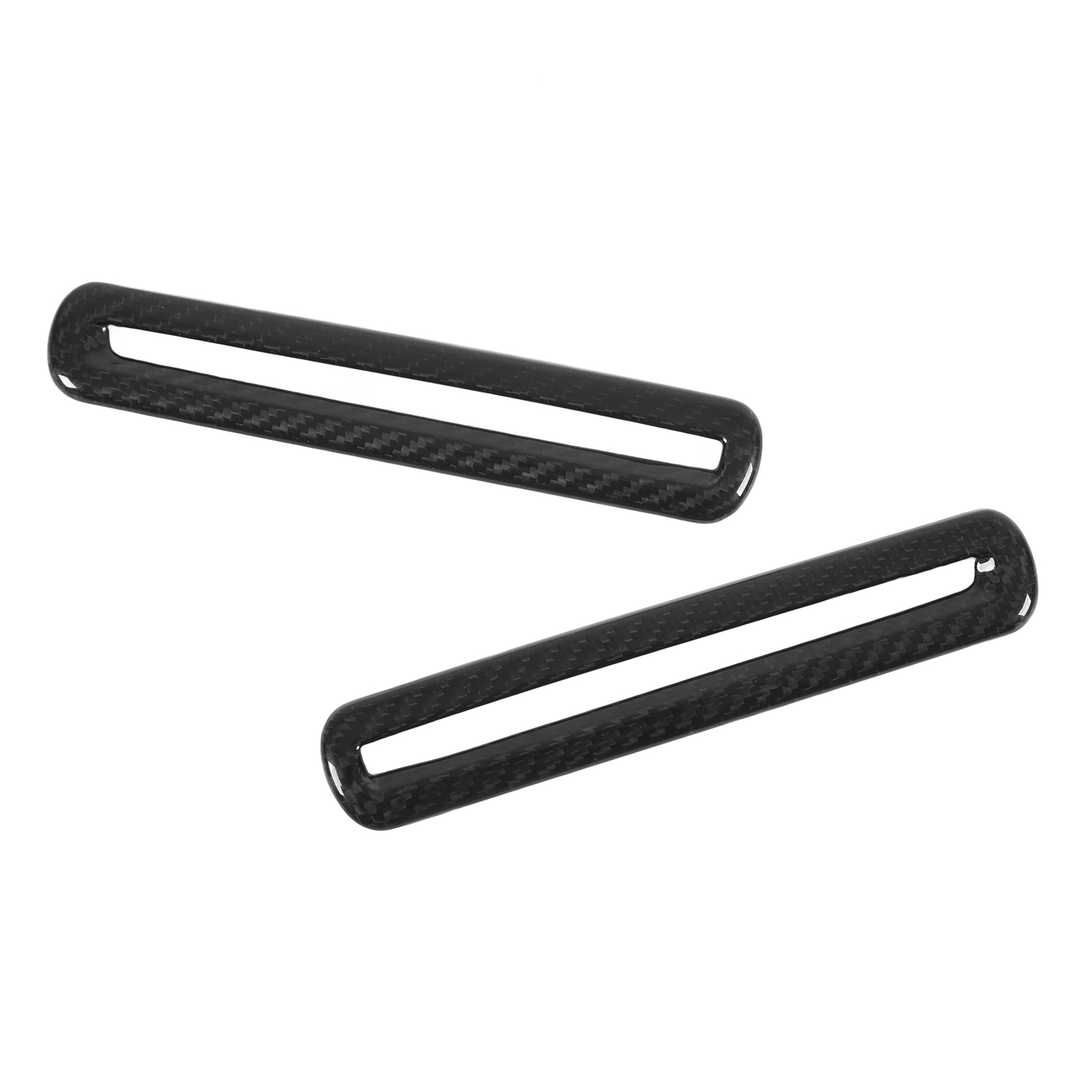 Paar Lüftungsgitterabdeckungen Für Die Türen, Aus Trockencarbonfaser, Als Innenraumersatz, Kompatibel Mit Dodge Challenger 2015-2021