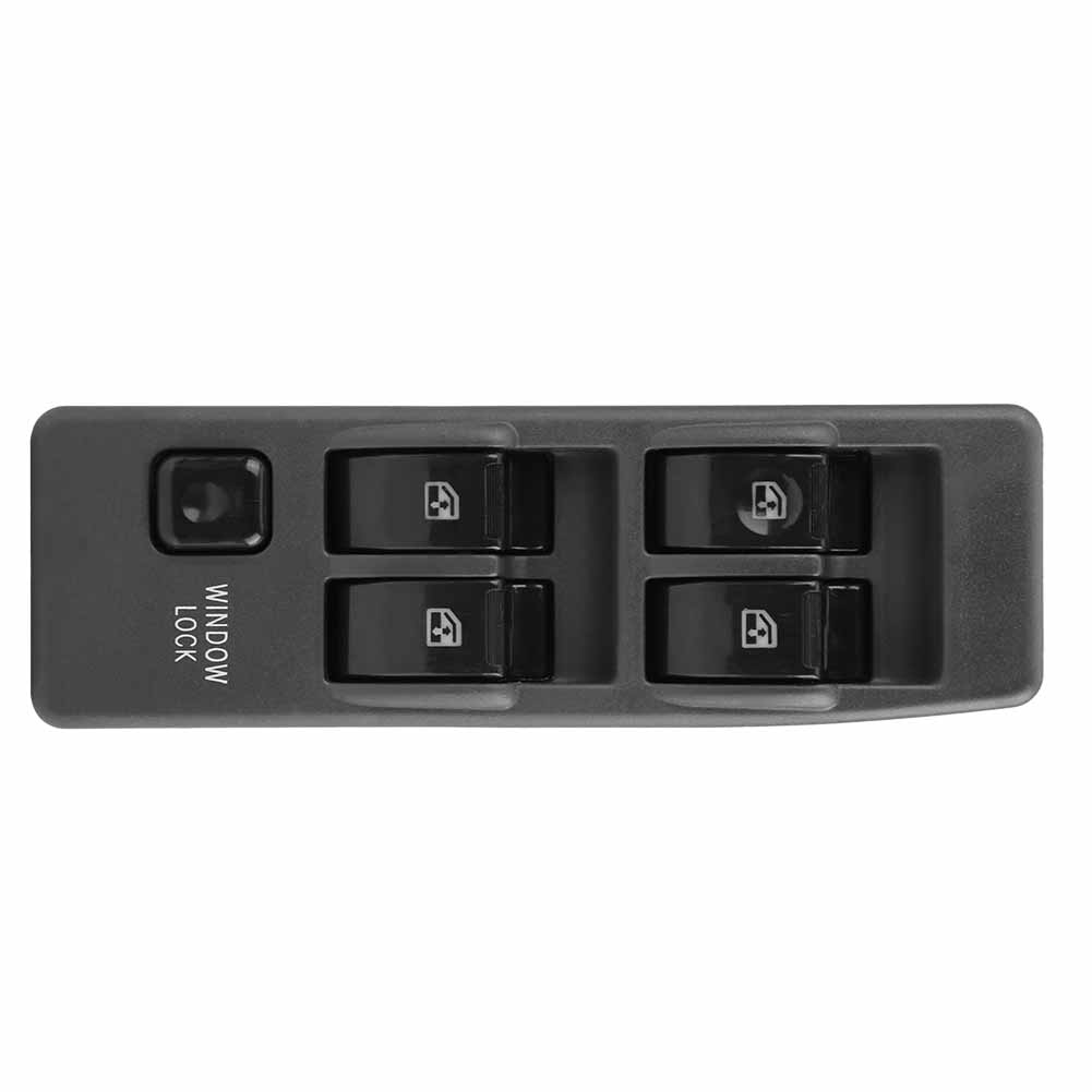 Elektrischer Fensterheber-bedienknopfsatz Für Mitsubishi Pajero Montero 1990-2003, Schalter Mr753373, Autoersatzteil, 2-teiliges Set, Schwarz.