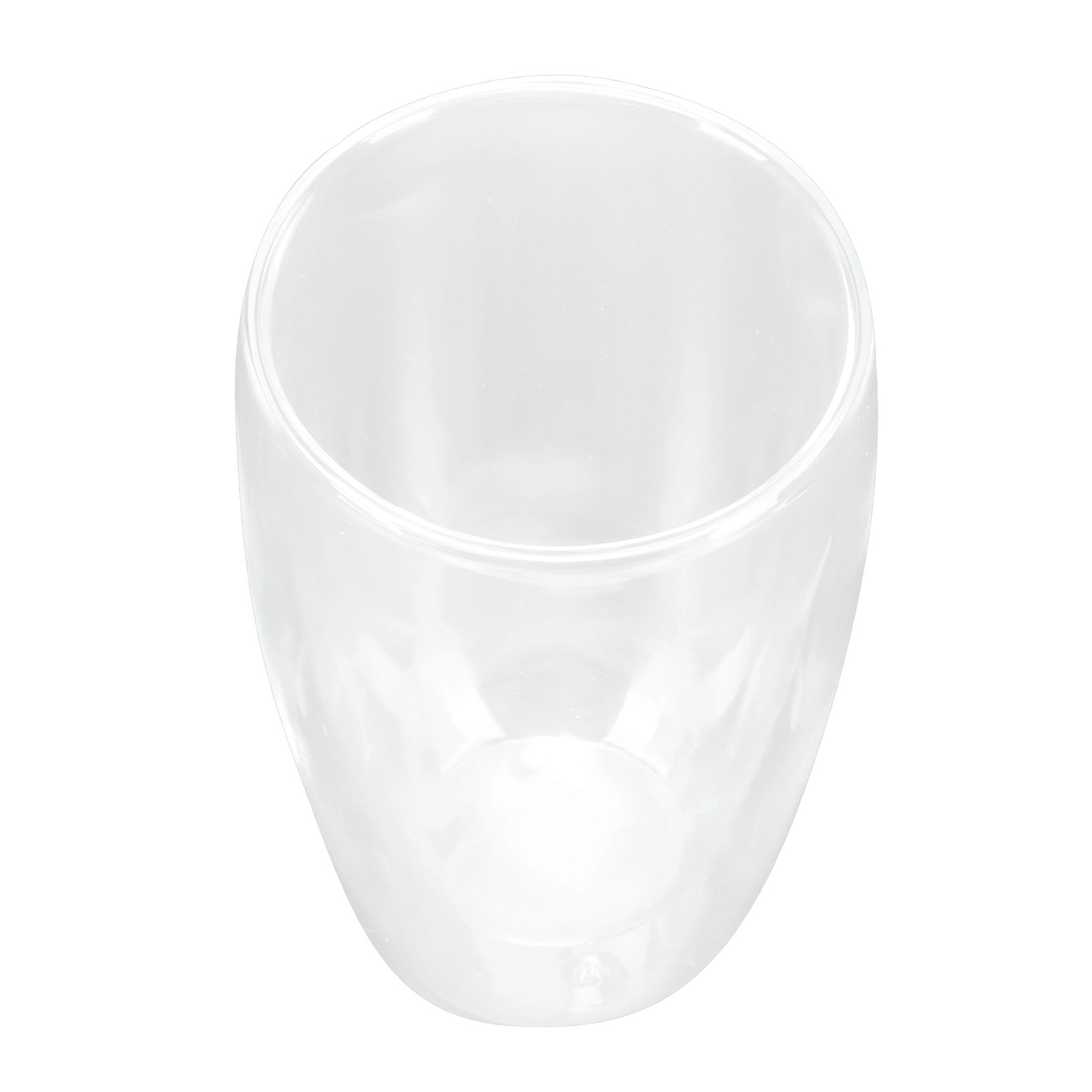 Doppelwandiger, Transparenter, Zylindrischer Becher, Hitzebeständige Kaffeetasse 450 Ml, Ideal Für Getränke Und Zuhause.