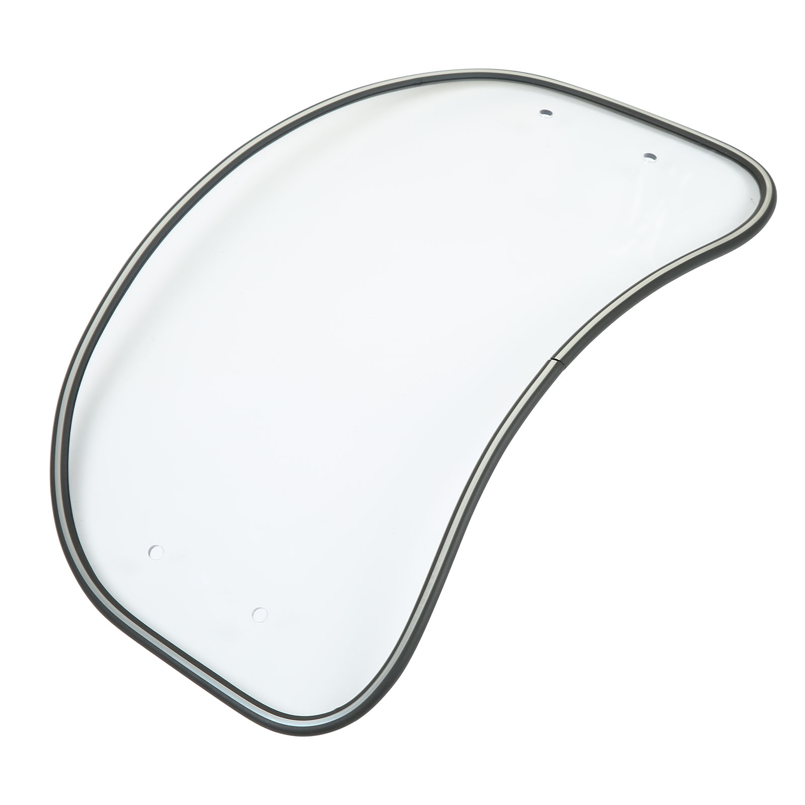 Ovale Motorrad-windschutzscheibe, Transparenter Luftabweiser, Avantgarde, Universeller Schutz, Klare Windschutzscheibe