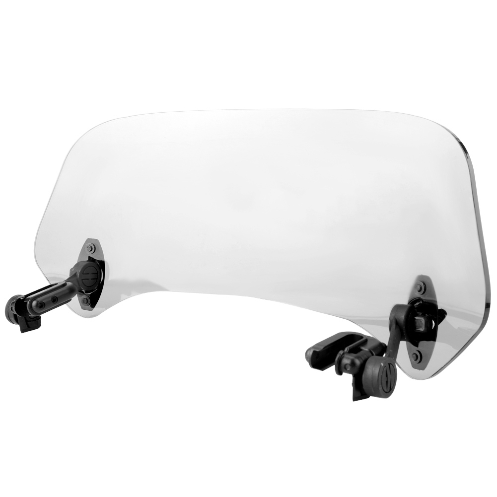 Universelle Motorrad-windschutzscheibe, Transparenter Luftabweiser, Modifizierter Spoiler, Windschutzscheibe