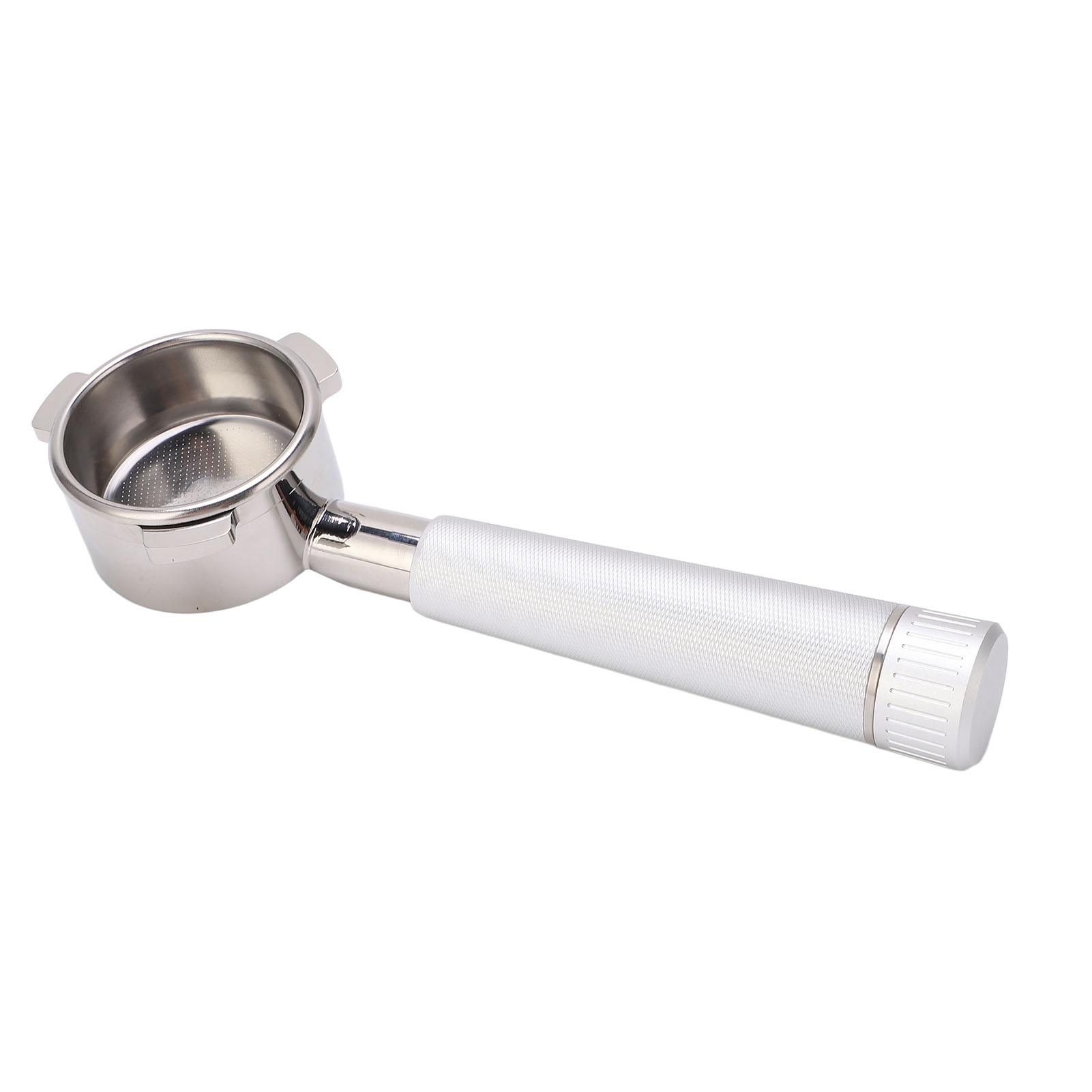Bodenloser Kaffeefilterhalter Aus Edelstahl, 54 Mm, 3 Halterungen, Zubehör Für Breville Series 8 Kaffeemaschinen, Silberfarben
