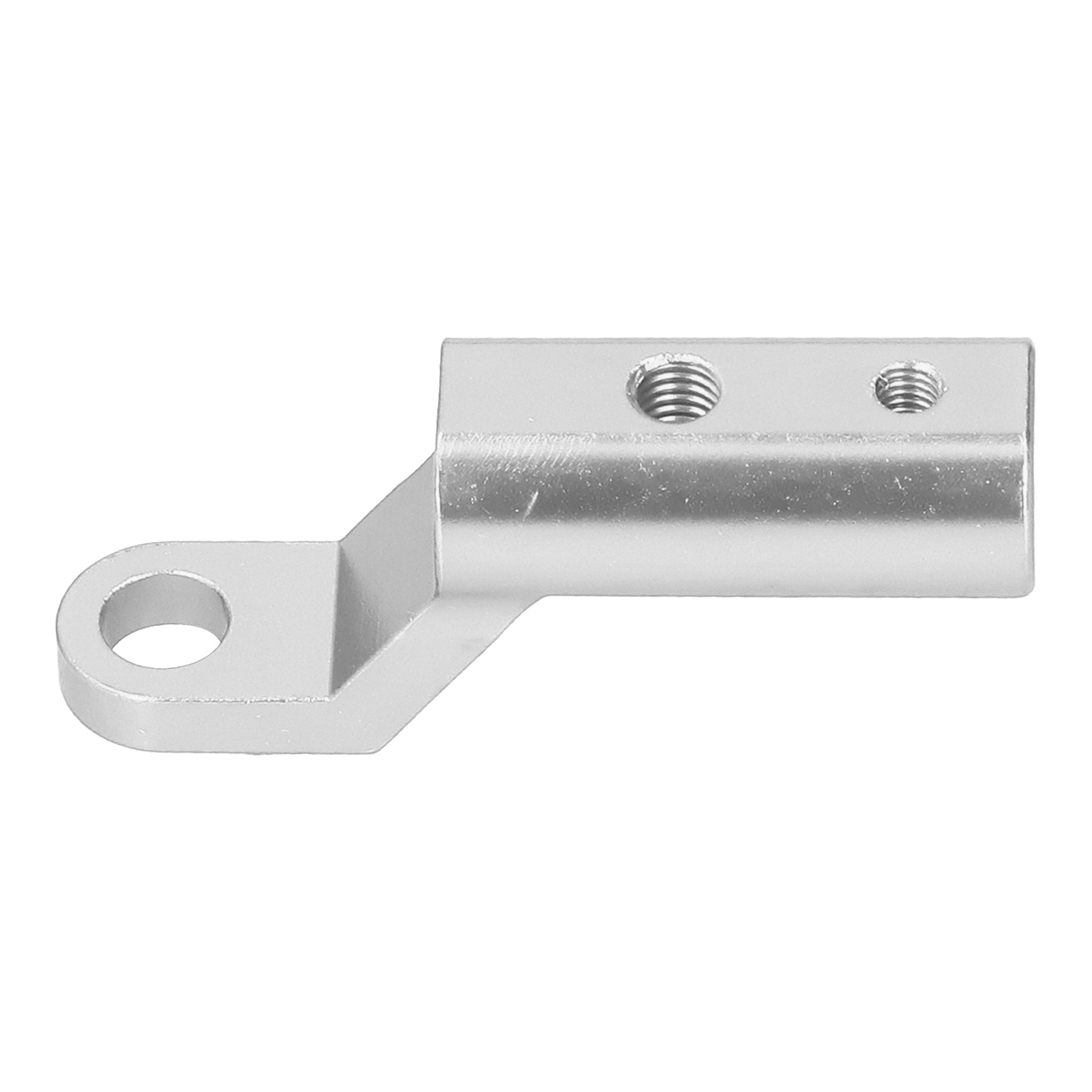Aluminium-motorradspiegelhalterungsverlängerung Für E-mountainbikes, Silber, Fahrradlenkerverlängerung, Robustes Rückspiegel-set