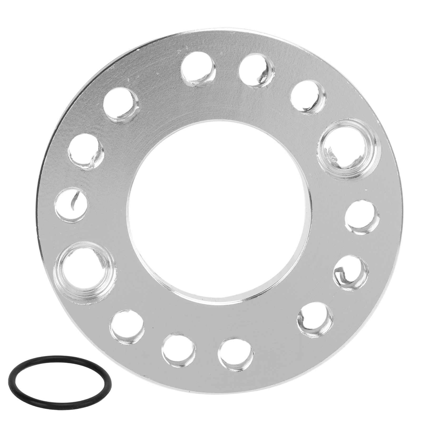 Ersatz-vergaser-distanzstück 28 Mm, Adapterplatte, Spinner, Silberner Ansaugstutzen Für Xr50