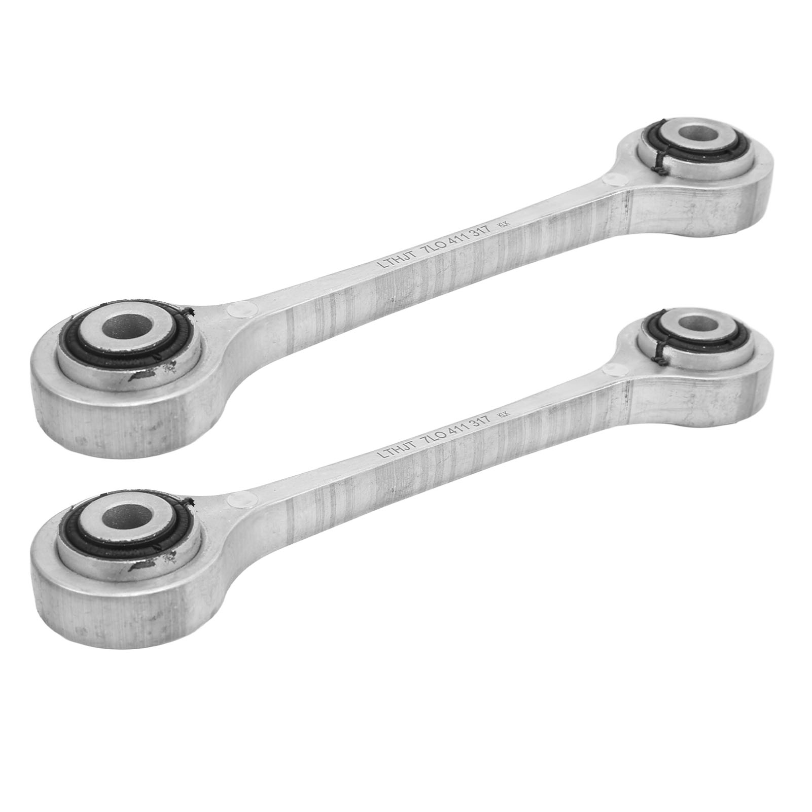 2-teiliger Aluminium-stabilisator, Links Und Rechts, 7l0411317, Silber, Hochfest, Ersatzteil Für Audi Q7 2007-2015