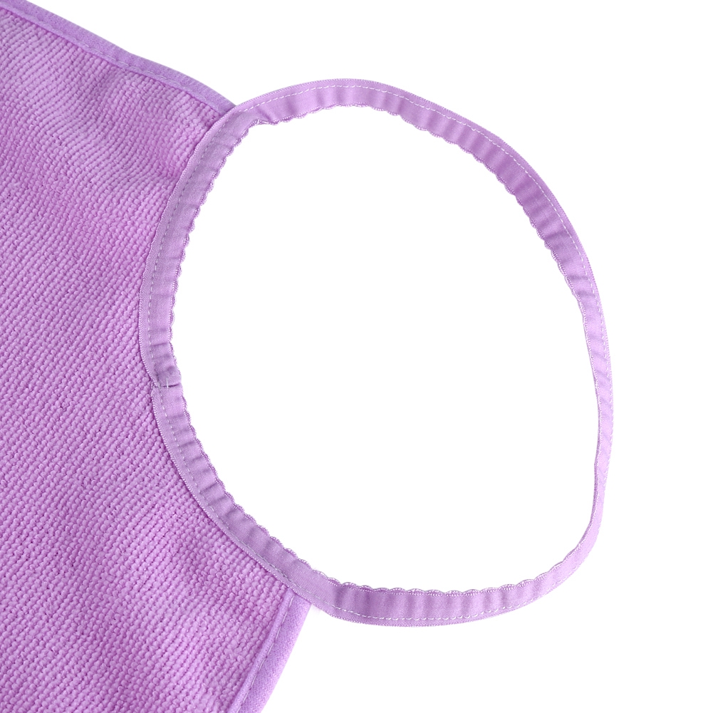 Tragbares Badetuchkleid Mit Schultergurten Für Damen, Ideal Für Spa Und Strand, Lila Wickelkleid, Einheitsgröße