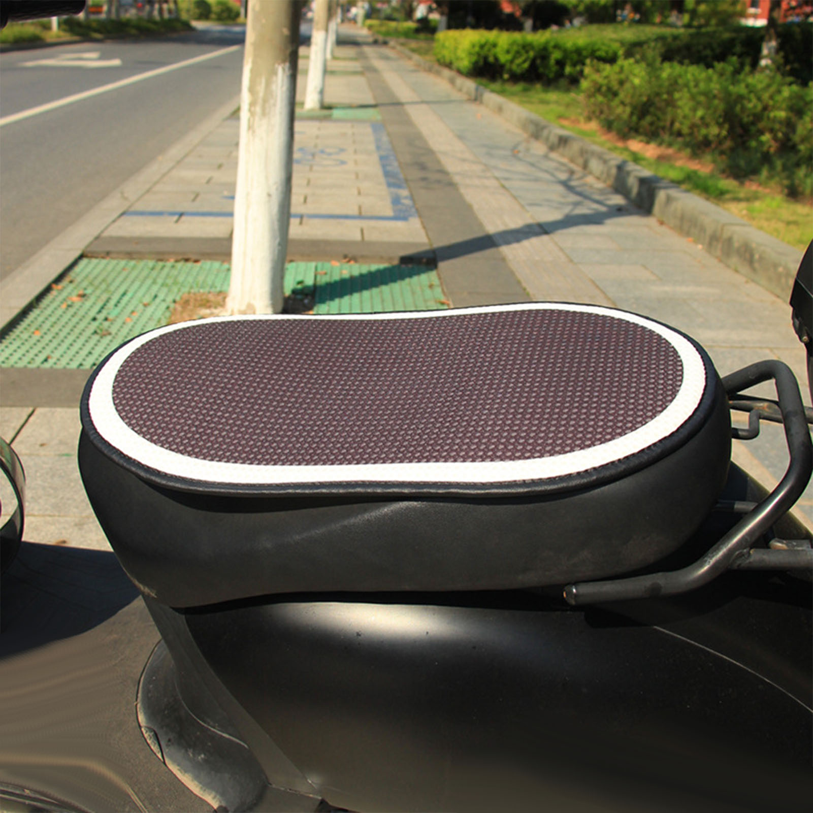 Elektrische Autositzmatte, Kühlkissen Für Motorrad, Sommer-sonnenschutz, Verbrühungsschutz, Typ 1