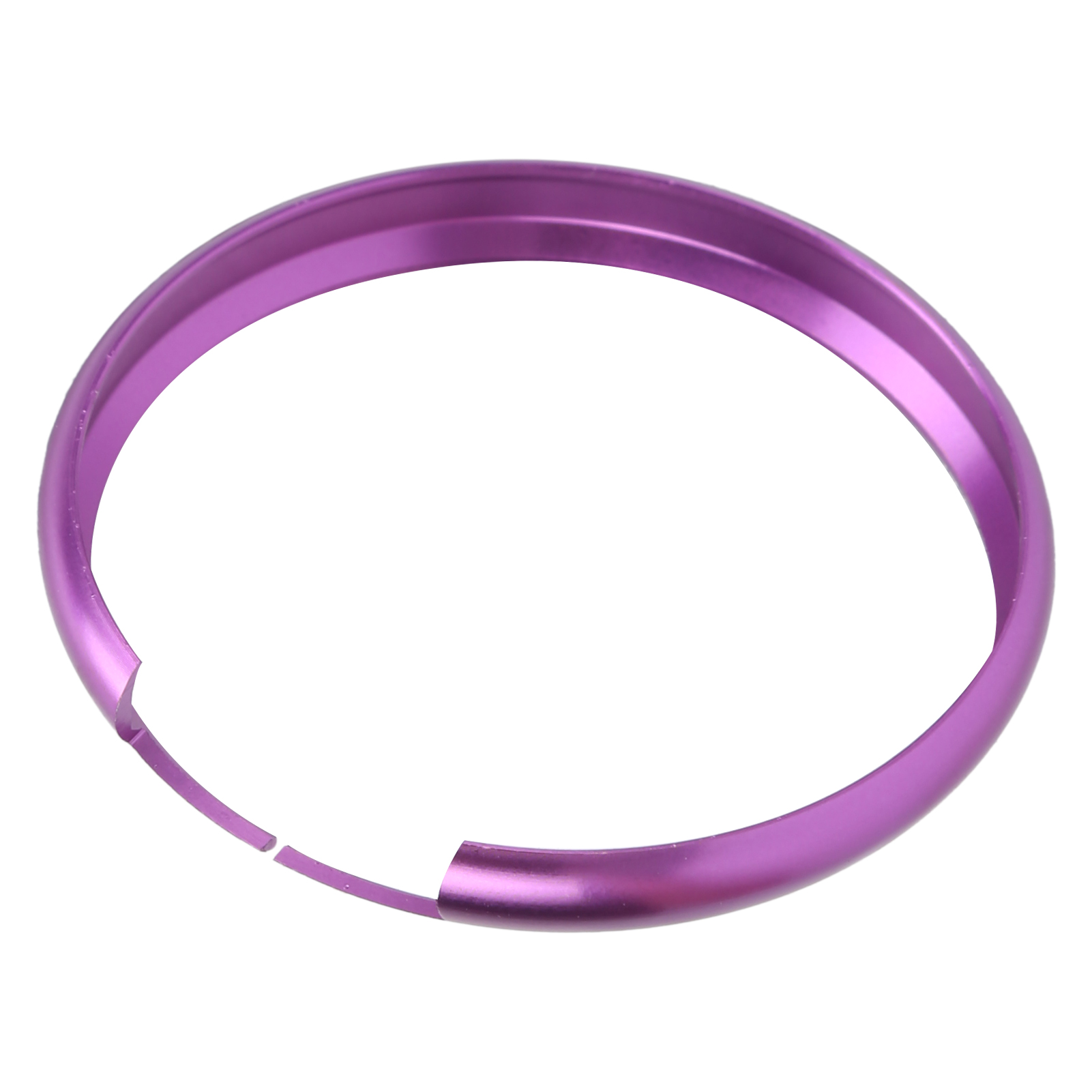 Dekorativer Lila Aluminiumring Für Mini R55 R56 R57 R58 R59 R60 Ab 2008, Stilvoller Ersatzring, Personalisiertes Accessoire, Hochwertige Verarbeitung, Kompatibel Mit Der Cooper-serie.