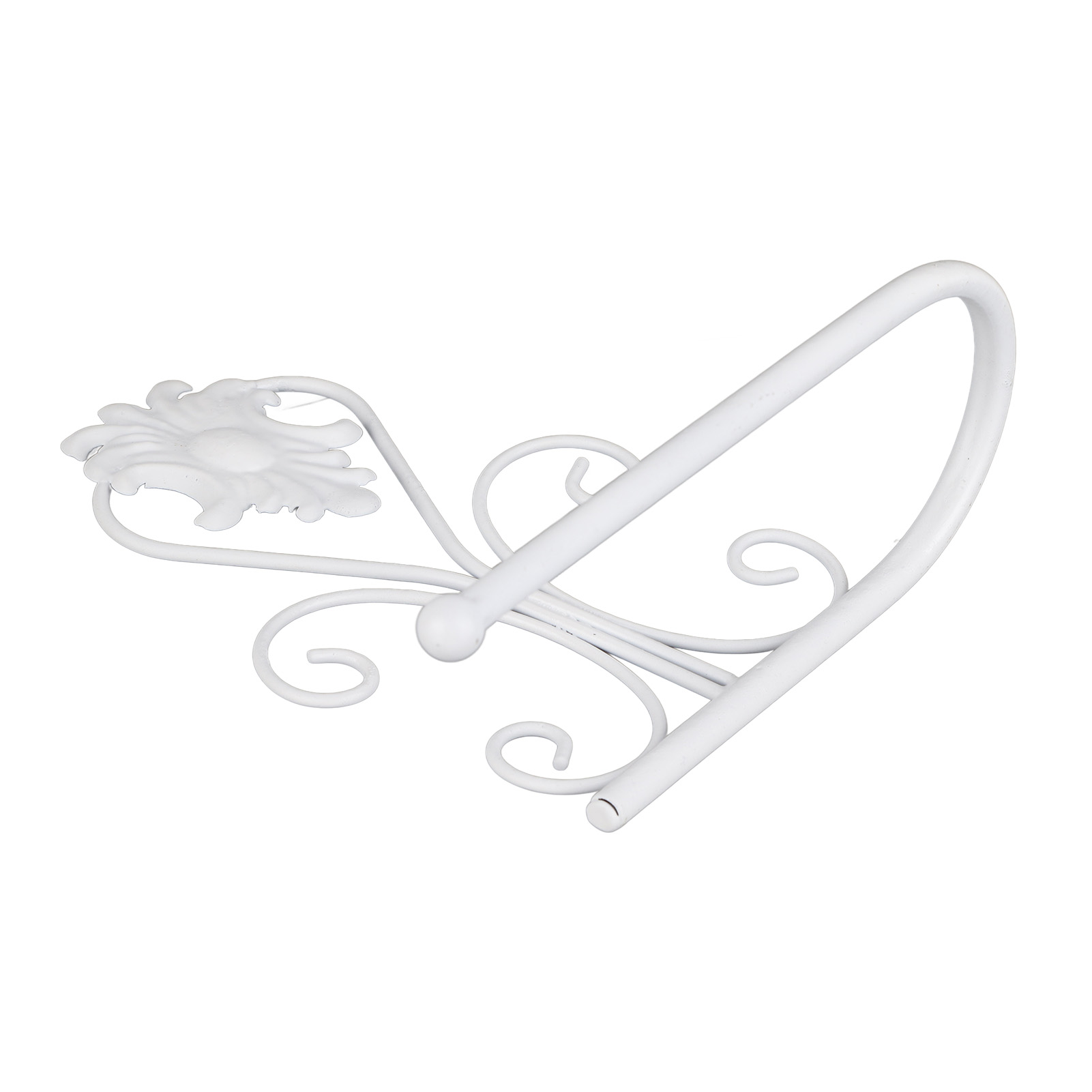 Weißer, Wandmontierter Papierhandtuchhalter, Papierhandtuchspender Für Küche Und Bad, Wandmontierter Rollenhalter