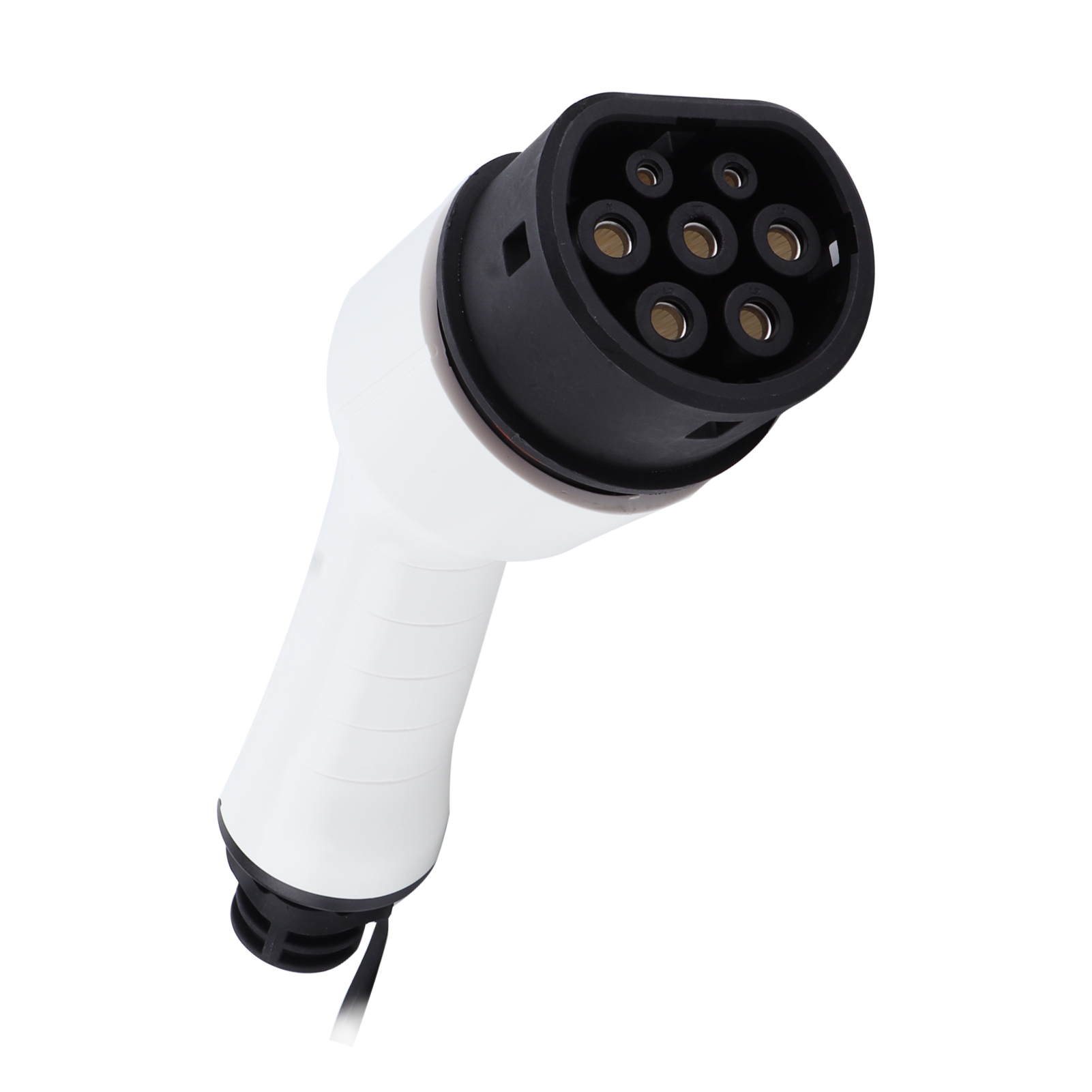 32a Ip44 Typ 2 Phev/ev Eu 480v Buchse Ladegerät Für Elektroautos, Tragbare Ladestation, Netzbetrieben, Langlebiger Schutz