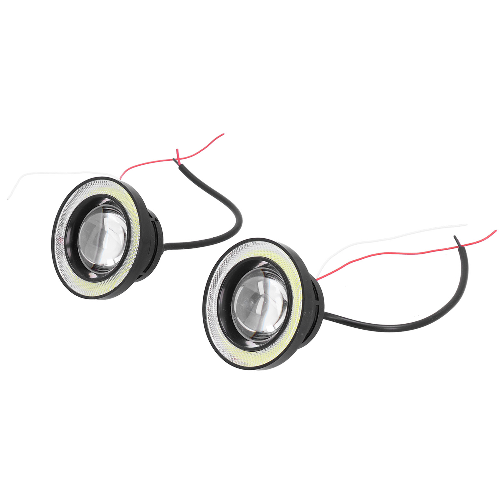 30-w-led-nebelscheinwerfer-set (3,5 Zoll), 3200 Lm, Ip65 Wasserdicht, Universell, Weiß, 12 V Mit Außenring