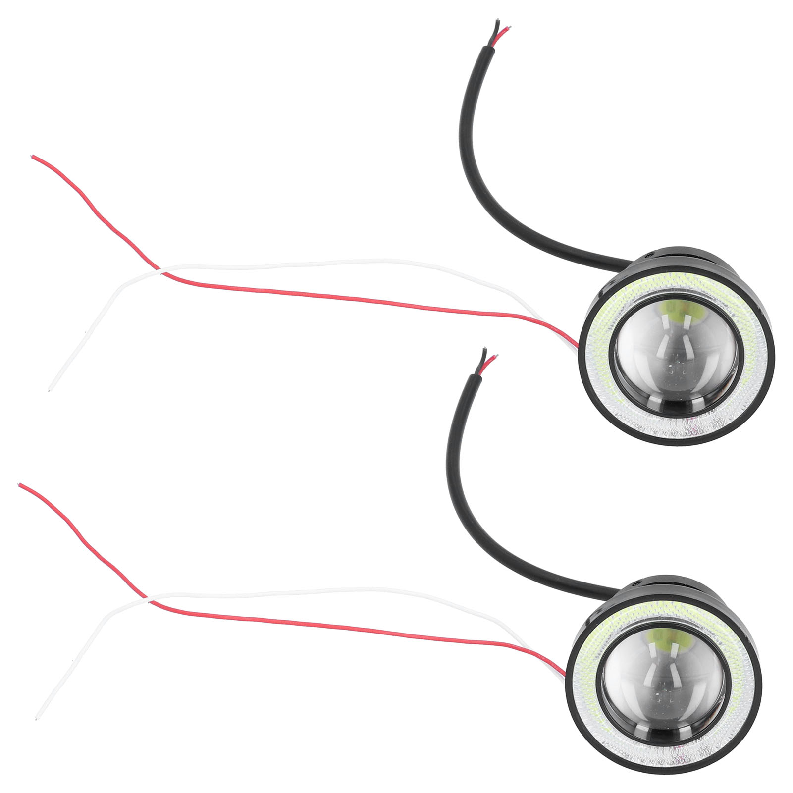 30-w-led-nebelscheinwerfer-set (2,5 Zoll), Vorne, Ip65 Wasserdicht, 1200 Lm, Universalweiß, 12 V, Außenring