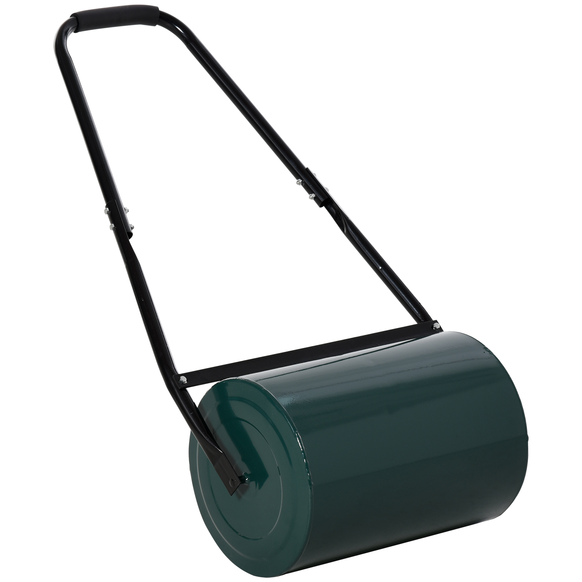 Gartenwalze Glattend Metall Homaire 102x50x30 Cm - Dunkelgrün