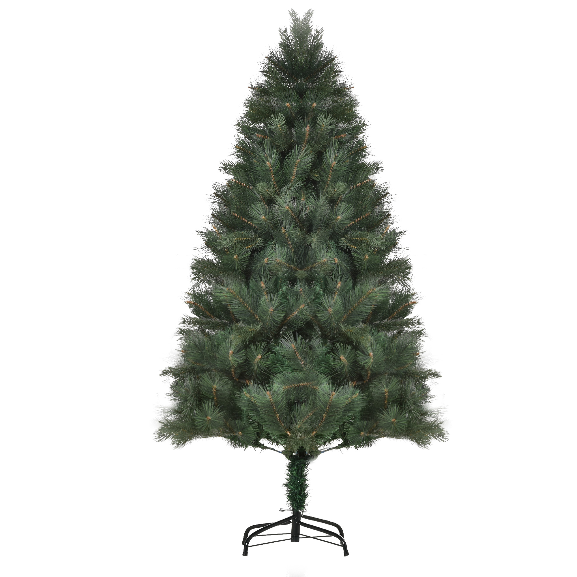 Weihnachtsbaum Mit Üppigem Nadelkleid Aus Kunststoff Homaire 90x90x180 Cm - Grün