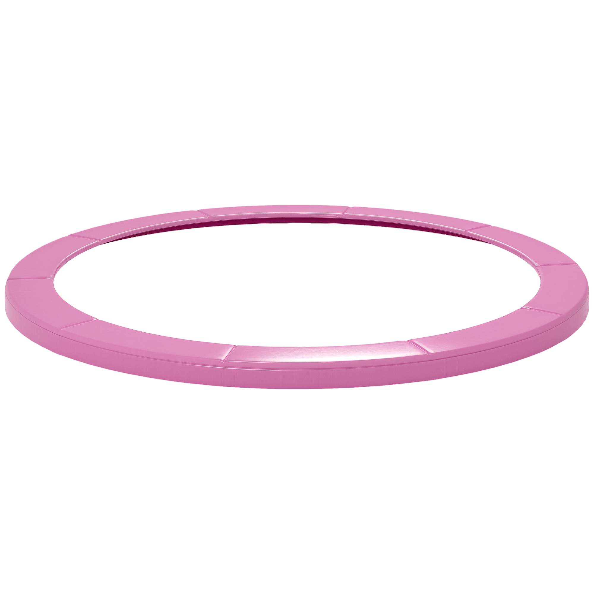 Trampolin Randpolsterung Großer Schutz Kunststoff Pe Homaire 305x305x1,5 Cm - Rosa