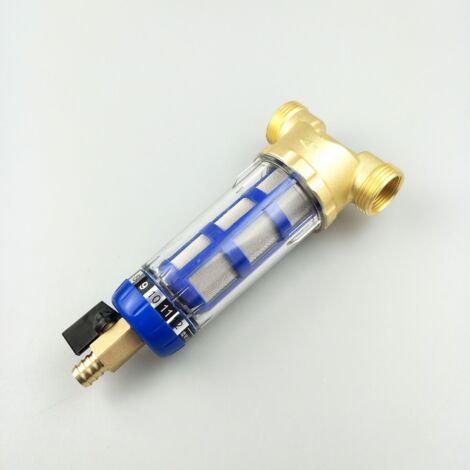 Wiederverwendbarer Wasserfilter Für Abseichte Sedimentfilter - Sedimentfilter Mit Außengewinde Für Springbrunnen-wasserschlauch - Sedimentfilter (1/2"-außengewinde)