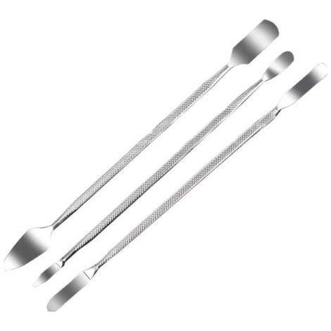 3-teiliges Metallspatel-set, Doppelseitige Metallspatel Zum Öffnen Und Zerlegen, Reparaturwerkzeug-set Für Mobiltelefone, Ipads, Tablets Und Computer