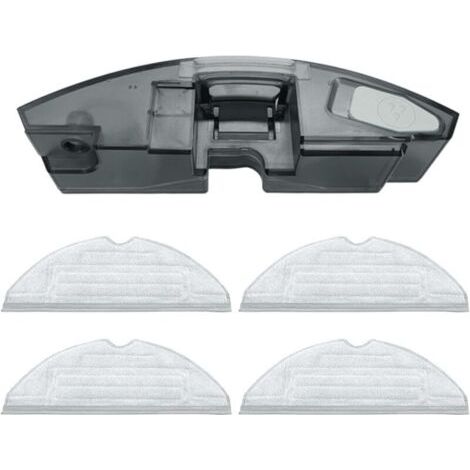 Ersatz-wassertank Mit 4 Stoffpads, Kompatibel Mit Roborock S7 Maxv Ultra/s7 Maxv/s7 Pro Saugroboter