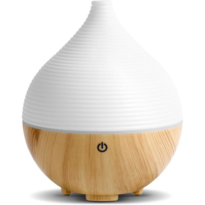 2-teiliges Set Mit Ätherischen Ölen. 160 Ml Ultraschall-diffusor. Luftbefeuchter Mit 7-farbiger Led-beleuchtung. Automatische Abschaltung Für Schlafzimmer, Spa, Yoga Und Massage.