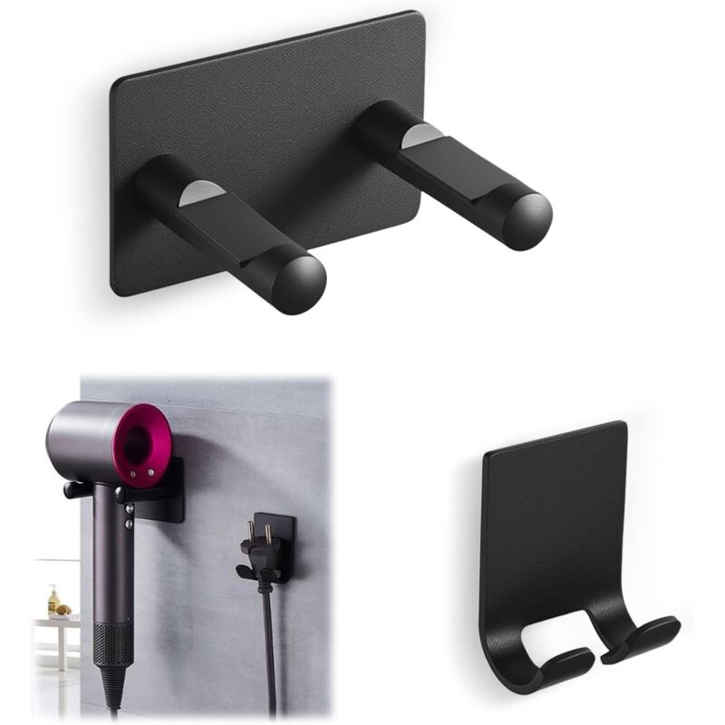 Multifunktionale Wandhalterung Für Dyson Haartrockner. Kein Bohren Erforderlich. Für Badezimmer/wc.