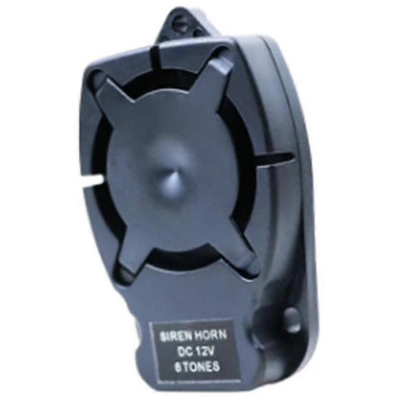 12v Sechston-110-punkt-horn/sirene, Kompakte Und Einfach Zu Installierende Bauform, Hohe Schallleistung, Flaches Gehäuse.