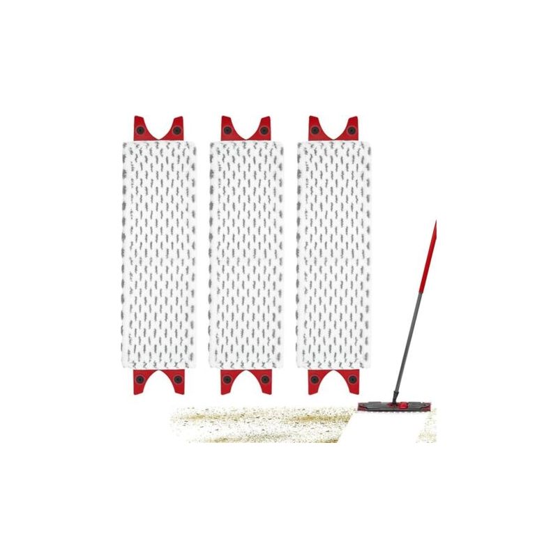 Set Mit 3 Ersatz-wischmoppbezügen Für Vileda Ultramax Wischmopp – Ersatz Für Vileda Wischmopp – Einfach Anzubringen – Zum Entfernen Von Schmutz Und Flecken – Bodenreinigung