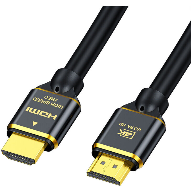 1,5 M Langes 4k-hdmi-kabel. Snowkids 18 Gbit/s High-speed-hdmi-kabel. 4k, 3d, 2160p, 1080p, Ethernet – 28 Awg Geflochtenes Hdmi-kabel – Kompatibel Mit Audio Return Channel (arc) Für Uhd-fernseher, Blu