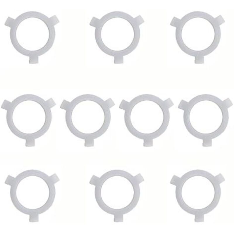 6x5 Set Mit 10 Lampenschirm-reduzierringen. Innovatives Beleuchtungszubehör. E27 Auf E26