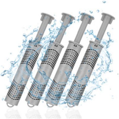4er-packung Hot Springs Silberionen-kartuschen Für Effektive Spa-wasserreinigung – Sichere Mineralfilterstäbe Für Spas (3,5 × 22,9 Cm)