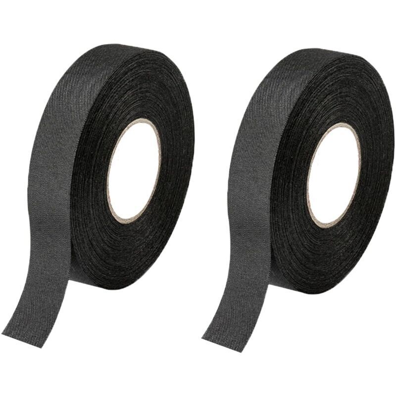 Stück Kabelband. 19 Mm X 15 M Isolierband, Selbstklebendes Gewebeisolierband, Schutzband, Hitzebeständiges Band Für Elektriker, Auto-, Motorrad- Und Motorkabel.