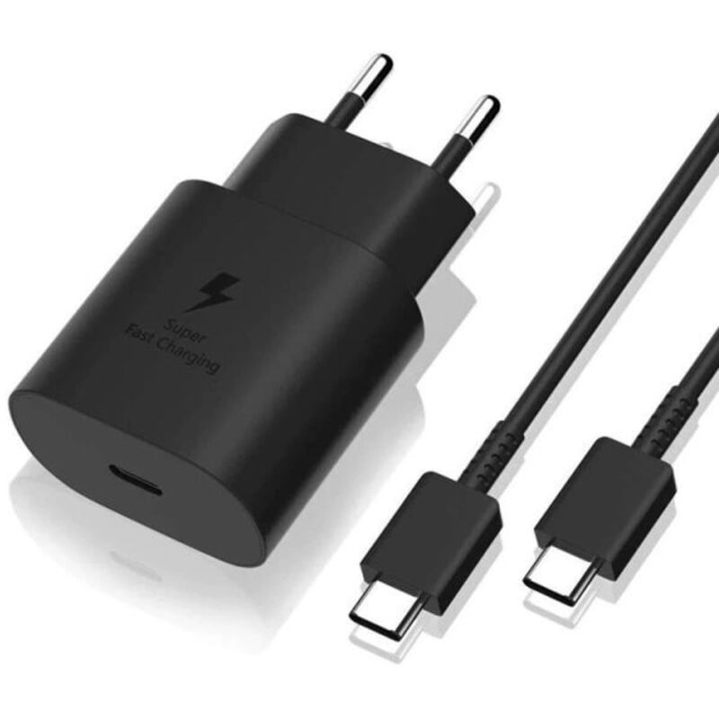 Original Samsung Ep-ta800 25w Ultra-schnellladegerät, Schwarz