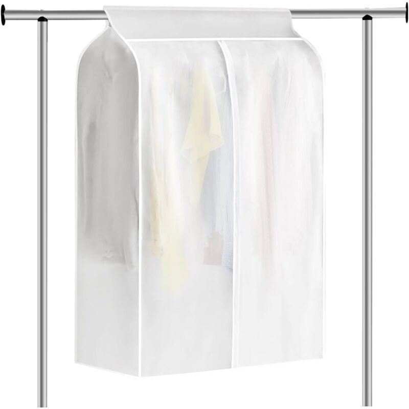 Kleiderständer-abdeckung. 80 X 50 X 120 Cm. Transparente, Mottensichere Und Staubdichte Kleiderständer-abdeckung. Für Hemden, Anzüge Und Mäntel.