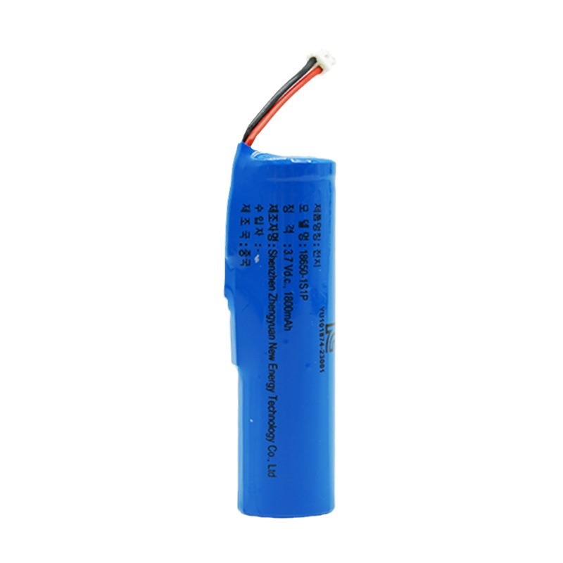 1800 Mah 3,7 V Einzelzellen-lithium-akku Für Bluetooth-lautsprecher, Handwärmer, Wiederaufladbar, 18650, Intelligenter Schutz