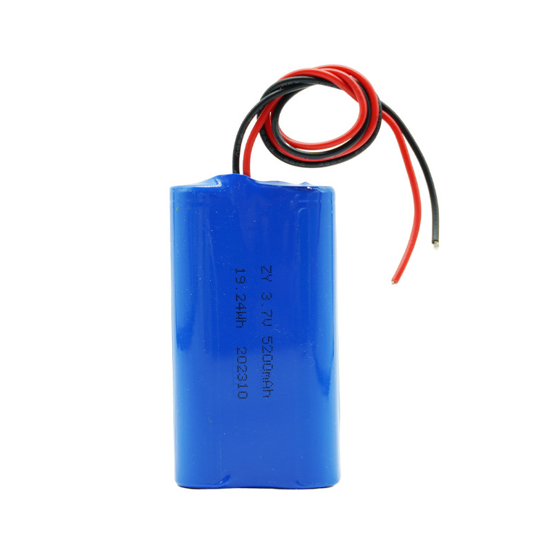 18650 Lithium-akkupack, 3,7 V, Zwei Parallel Geschaltete, Wiederaufladbare Lithium-batterien Mit Hoher Kapazität, Vielseitig Einsetzbar.