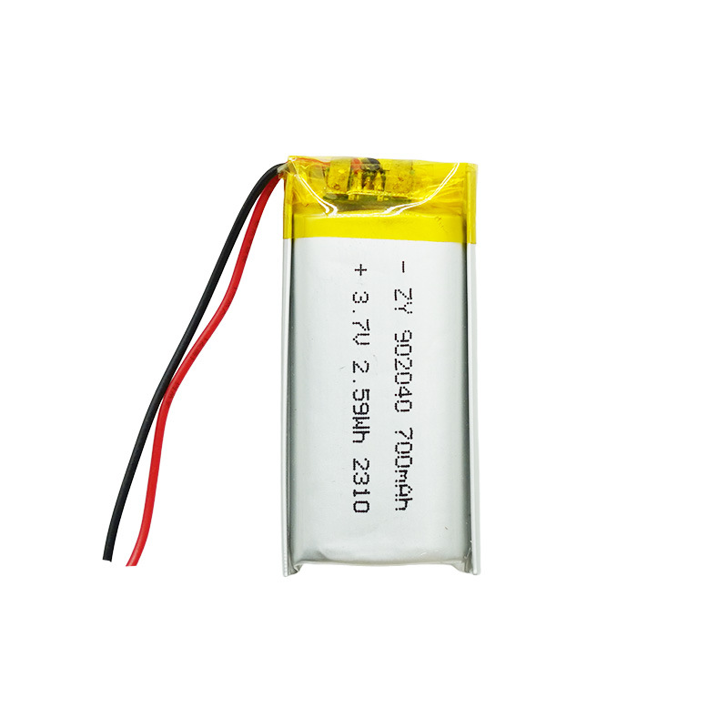 902040 Polymer-lithium-batterie, 3,7 V, 700 Mah, Geeignet Für Kosmetikgeräte, Bluetooth-lautsprecher, Barcode-scanner Und Andere Lithium-batterie-anwendungen.
