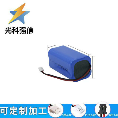 Wiederaufladbarer 18650-lithium-akku Mit Voller Kapazität, 10400 Mah, 3,7 V, Zur Verwendung In Taschenlampen, Radios Und Laptops.