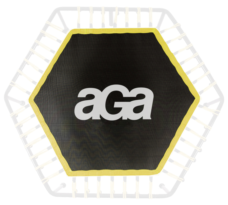Aga Sprungtuch Für Fitness-trampolin Gelb, Trampolinsprungtuch Ersatz Sprungmatte, Sprungmatte