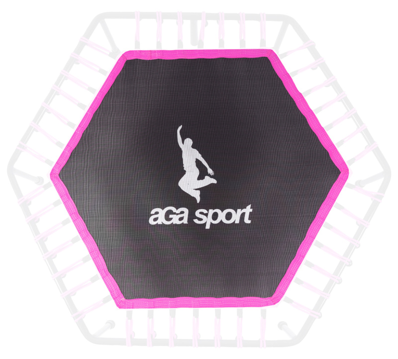 Aga Sprungmatte, Sprungtuch Für Fitness-trampolin 130 Cm Rosa