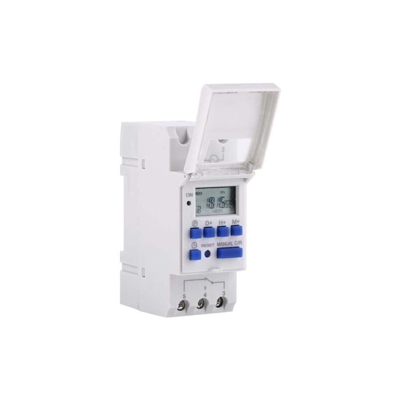 Pa-unterbrecher, Stündlich, Programmierbar, Mit Lcd-display, Minuterie, 16 Zyklen, Wechselstrom, Gleichstrom, 12 V