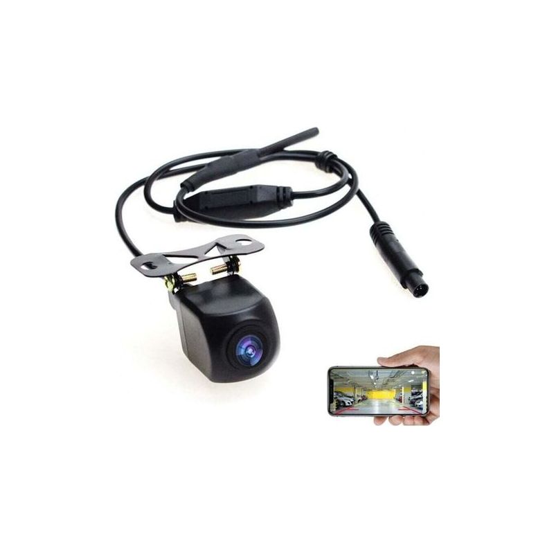 Pa Wifi Rückfahrkamera, 12v Mini, Wasserdicht, Mit Fahrtenschreiber Für Iphone Und Android