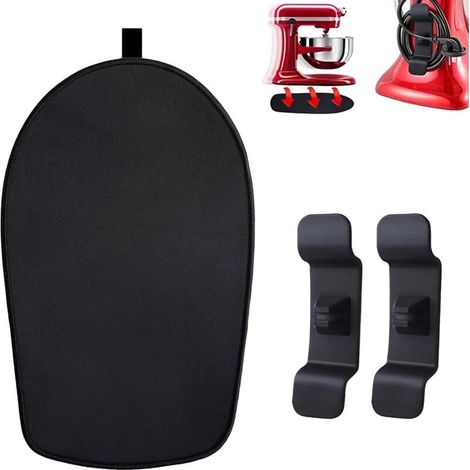 Lntyq Küchenmixer-rutschschutzmatte, Gummi-küchenmatte, Gummi-monstermatte, Mobile Mixermatte, Gummi-mixermatte
