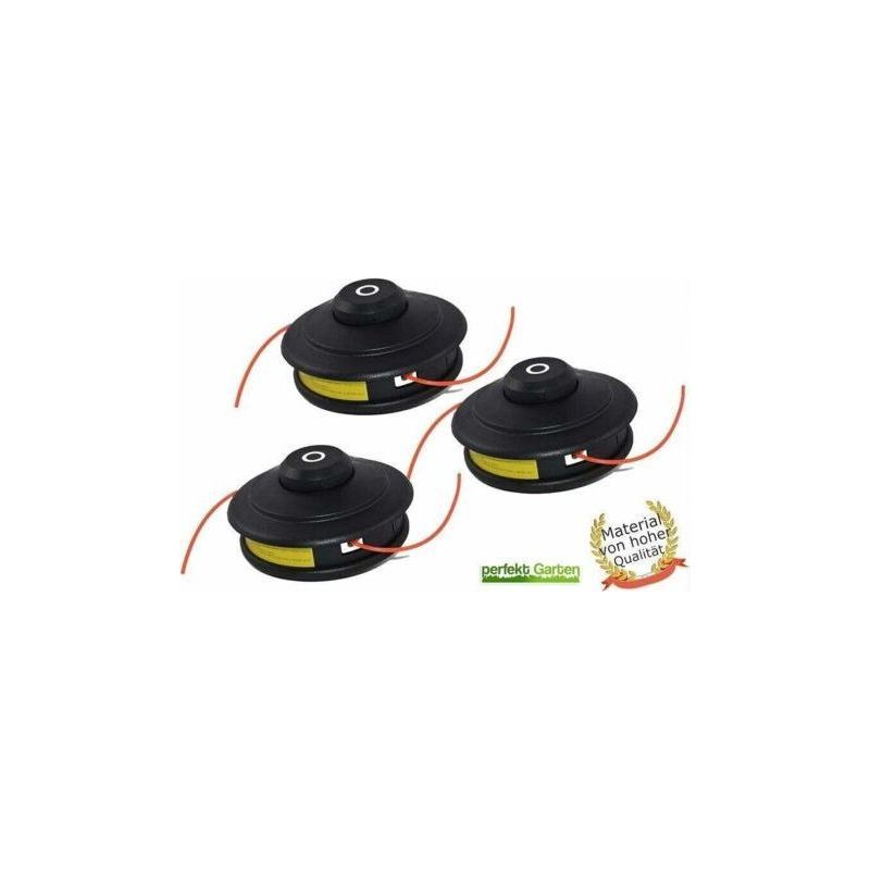 Set Mit 3 Automatischen Doppelvorschubköpfen Für Fuxtec-freischneider