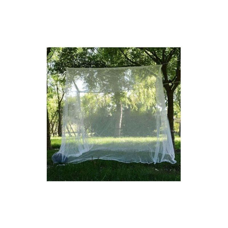 Paar Extra Breite Zanzariera Für Terrasse, Camping Und Reisen, Zanzariera Mit Verstellbarer Seite (200 X 200 X 180 Cm).