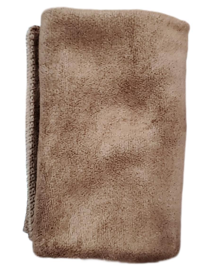 Mikrofasertuch, Nicht Scheuernd, Wiederverwendbar Und Waschbar Für Autowäsche Und Wachsen - 60 X 160 Cm Braun (2er-pack)