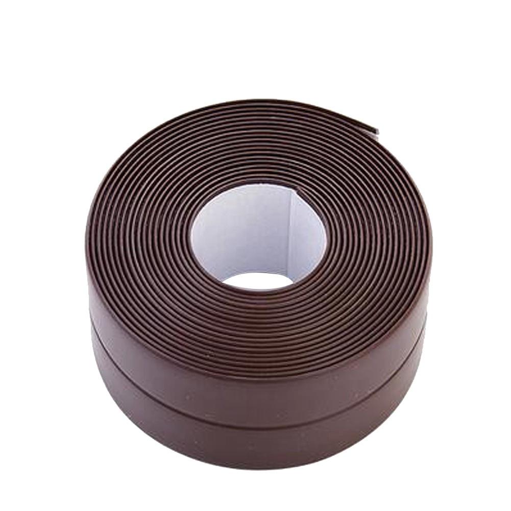3,2 M X 3,8 Cm Selbstklebender, Wasserdichter Und Schimmelresistenter Dichtungsstreifen Für Küche Und Bad (kaffee)