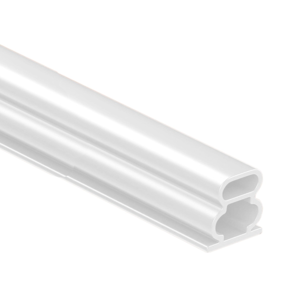 2er-packung 1 M I-förmige Epdm-schaumstoff-türdichtungsleiste, Selbstklebend, Schalldämmend, Wasserdicht, Für 7,5–9,5 Mm Breite Spalten, Weiß